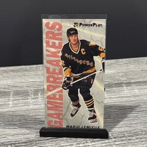 NHL | Fleer PowerPlay Gamebreakers #5 of 10: Pittsburgh Penguins: Mario Lemieux